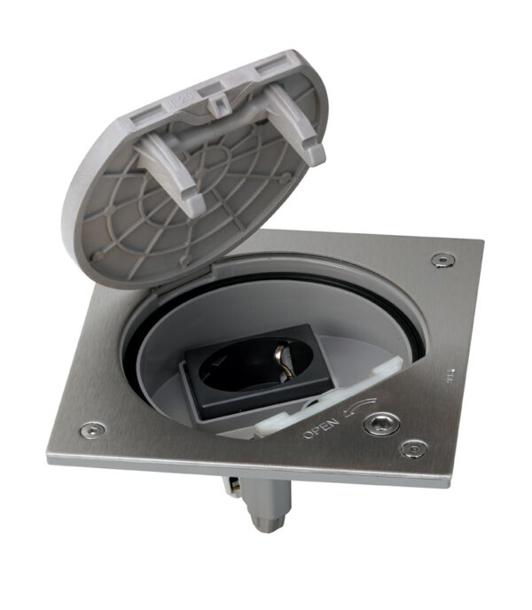 KSE0SEC/23/72  -Stainless steel -  IP66 rated - Security lid lock
