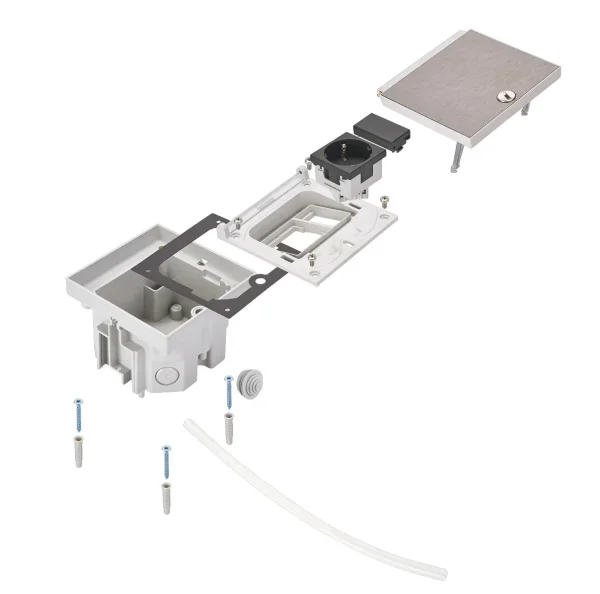 KGT100RF/74 - Single gang raised floor back box - Image 3