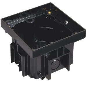 KFT100/74 Single Back Box - Black
