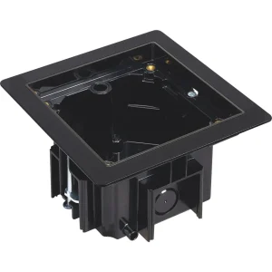 KGT100RF/74 - Single gang raised floor back box
