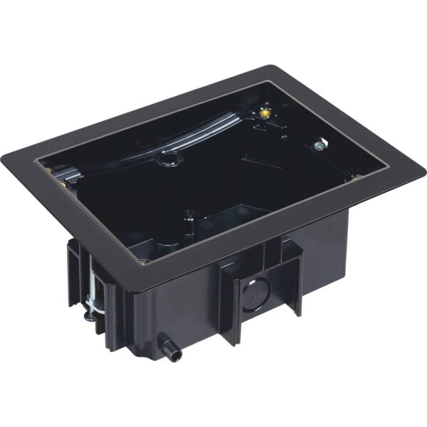KFH246U/74 - 2no. 13amp sockets & Cat6 data - Black - Image 2
