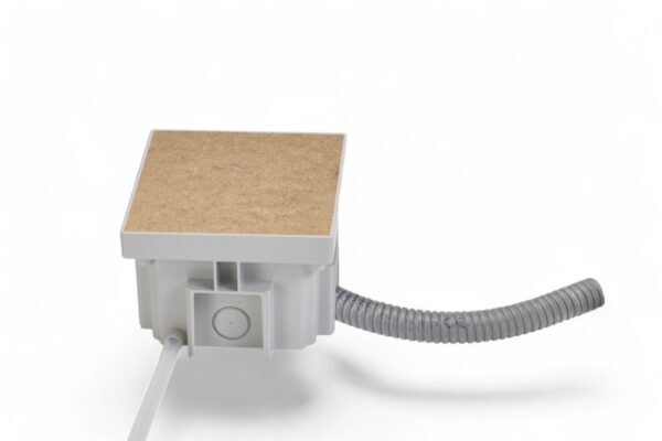 KFT100/72 Single Back Box - Stainless steel/white - Image 3