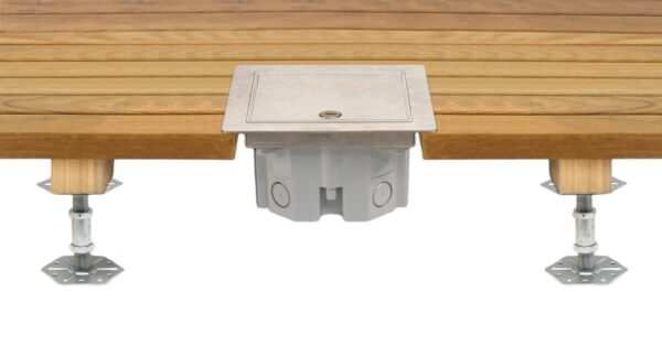 KGT100RF/74 - Single gang raised floor back box - Image 2