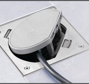 KSE4/23/72- Stainless Steel - UK 13amp socket